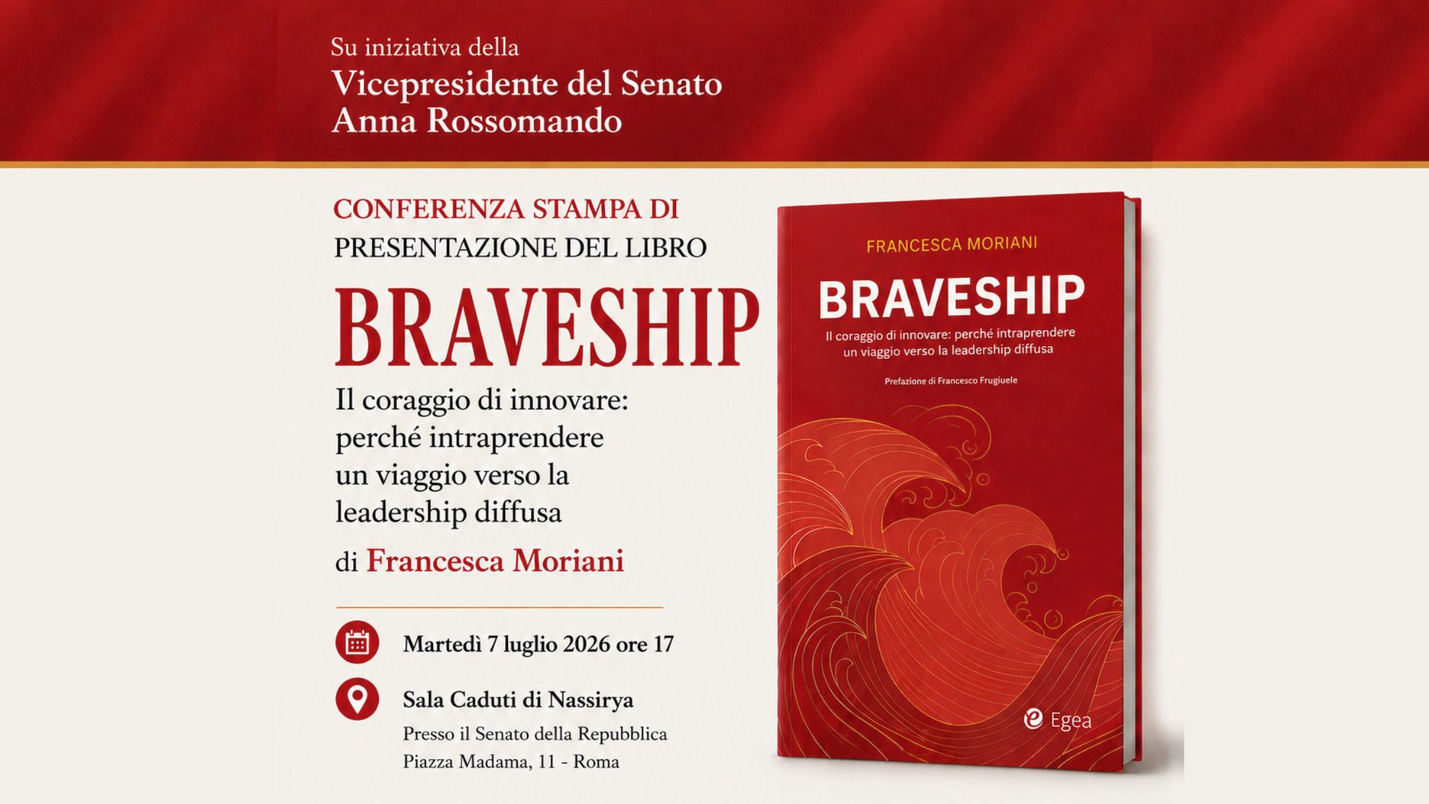 Braveship al Senato della Repubblica: un confronto sul futuro delle organizzazioni e della competitività italiana